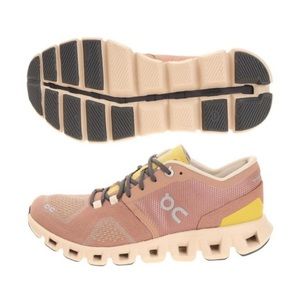 ON Womens On Cloud X Textile Synthetic Mocha Sand Trainers US Sneakers Shoes 9